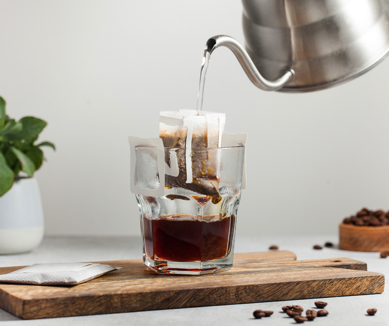 Premium Fine Robusta Drip Coffee (10.6g Cafe-Sized Pours)